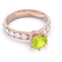 Six Prong Pave Hara Ring