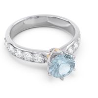 Six Prong Pave Hara Ring