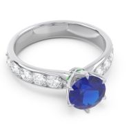 Six Prong Pave Hara Ring