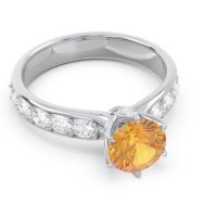 Six Prong Pave Hara Ring