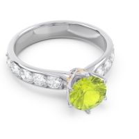 Six Prong Pave Hara Ring