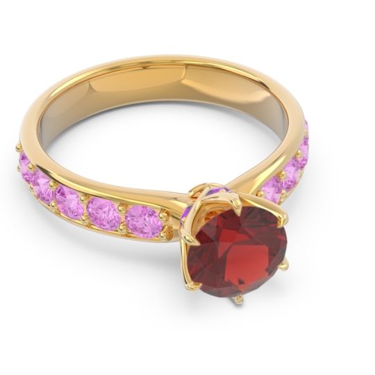 Six Prong Pave Hara Ring