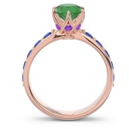 Six Prong Pave Hara Ring