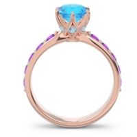 Six Prong Pave Hara Ring