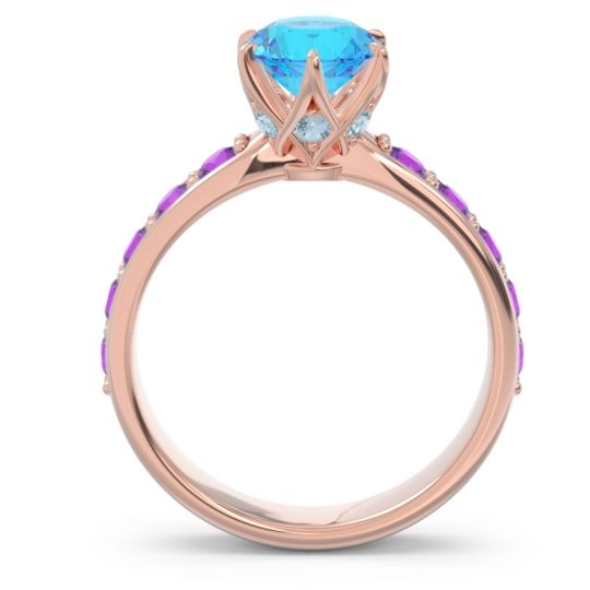 Six Prong Pave Hara Ring