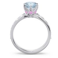 Six Prong Pave Hara Ring