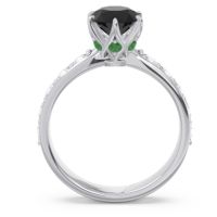 Six Prong Pave Hara Ring