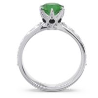 Six Prong Pave Hara Ring