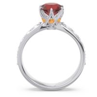 Six Prong Pave Hara Ring