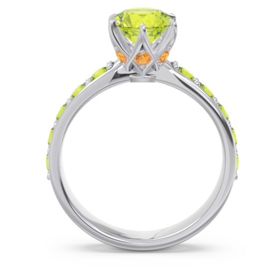 Six Prong Pave Hara Ring