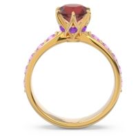 Six Prong Pave Hara Ring