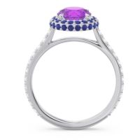 Halo Cathedral Pave Kataha Ring