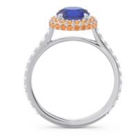 Halo Cathedral Pave Kataha Ring