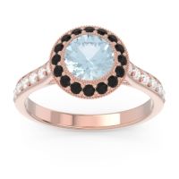 Halo Bezel Pave Paksman Ring