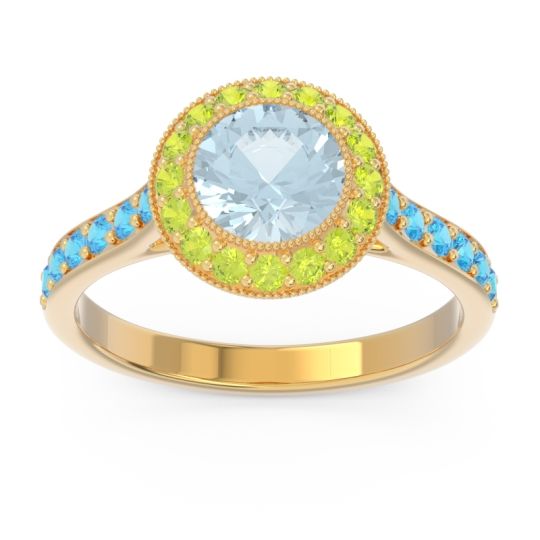 Halo Bezel Pave Paksman Ring