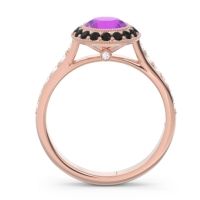 Halo Bezel Pave Paksman Ring