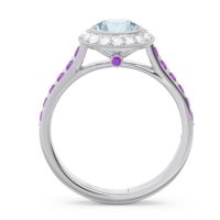 Halo Bezel Pave Paksman Ring