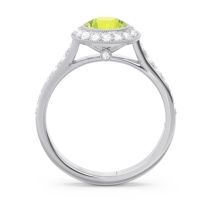 Halo Bezel Pave Paksman Ring