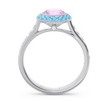 Halo Bezel Pave Paksman Ring