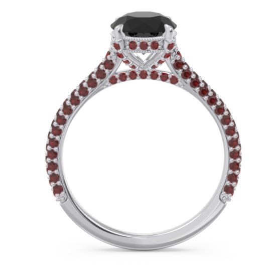 Cathedral Pave Pindala Ring