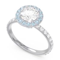 Halo Pave Attala Ring