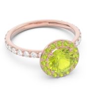 Halo Pave Attala Ring