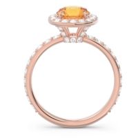 Halo Pave Attala Ring