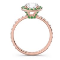 Halo Pave Attala Ring