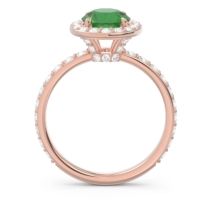 Halo Pave Attala Ring