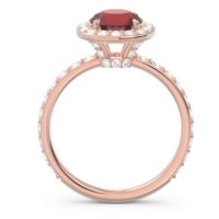 Halo Pave Attala Ring