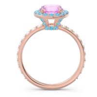 Halo Pave Attala Ring
