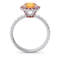 Halo Pave Attala Ring
