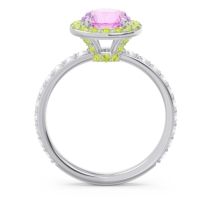 Halo Pave Attala Ring