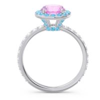 Halo Pave Attala Ring
