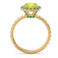 Halo Pave Attala Ring