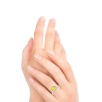 Halo Pave Attala Ring