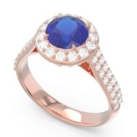 Halo Pave Cathedral Zatavirya Ring