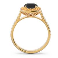 Halo Pave Cathedral Zatavirya Ring