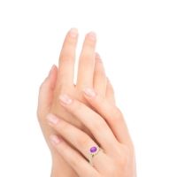 Halo Pave Cathedral Zatavirya Ring