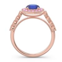 Halo Milgrain Pave Yojana Ring