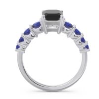 Pave Emerald Cut Vikara Ring