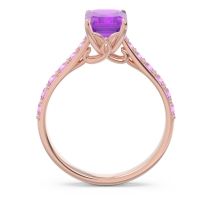 Pave Emerald Cut Nairjhara Ring