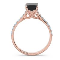 Pave Emerald Cut Nairjhara Ring