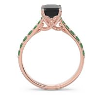 Pave Emerald Cut Nairjhara Ring