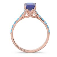 Pave Emerald Cut Nairjhara Ring