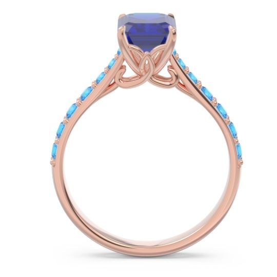 Pave Emerald Cut Nairjhara Ring