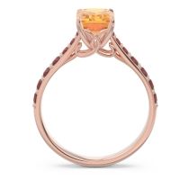 Pave Emerald Cut Nairjhara Ring
