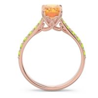 Pave Emerald Cut Nairjhara Ring