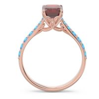 Pave Emerald Cut Nairjhara Ring