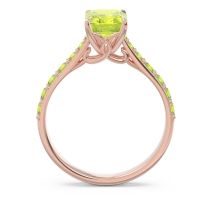 Pave Emerald Cut Nairjhara Ring